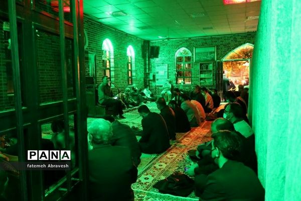 برگزاری محفل معنوی هیأت خدام الرضا (ع)، در منطقه ۱۴