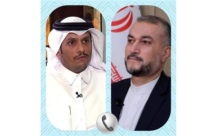 همکاری برای تأمین صلح و امنیت در خلیج فارس محور مذاکره وزرای خارجه ایران و قطر