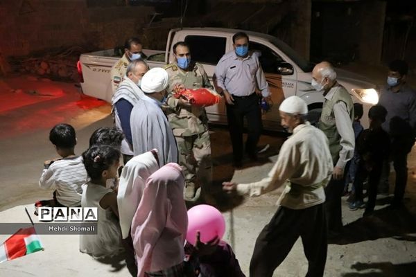 اردوی جهادی مشترک در روستای بن بید استان بوشهر