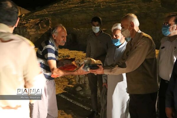 اردوی جهادی مشترک در روستای بن بید استان بوشهر