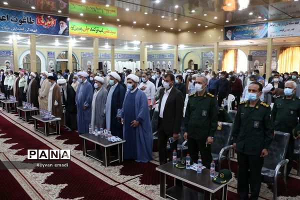 مراسم تکریم و معارفه امام جمعه شهر خورموج