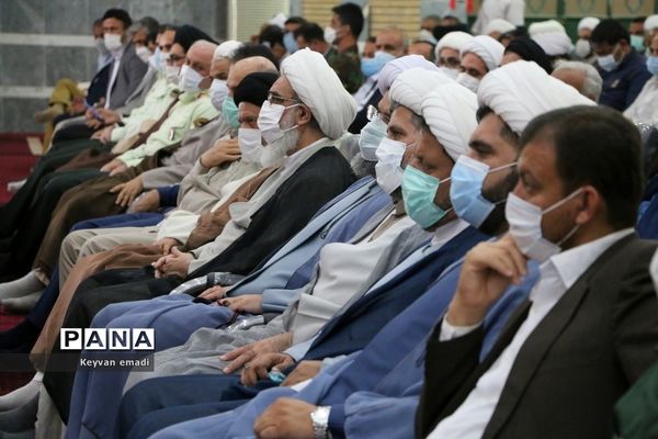 مراسم تکریم و معارفه امام جمعه شهر خورموج