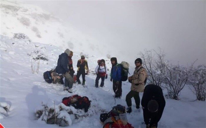 کوهنوردان گمشده در شمال تهران پیدا شدند