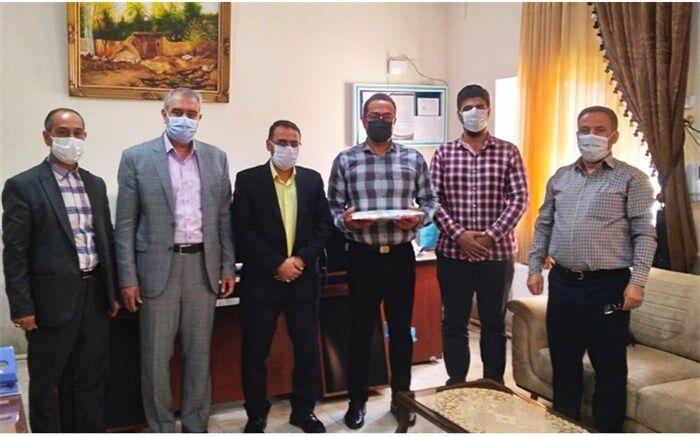 تقدیر از دبیر تربیت‌بدنی دبستان شیخ فضل‌الله نوری آموزش و پرورش ملارد