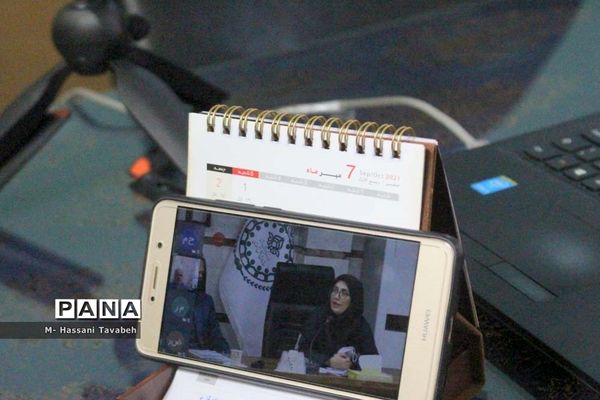 نشست مجازی مدیر و رابطین سازمان دانش‌آموزی سراسر کشور