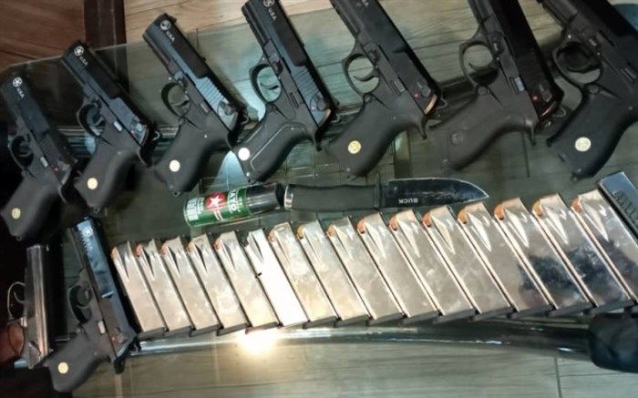 انهدام باند قاچاق اسلحه معروف به «علی بلژیکی» در فارس