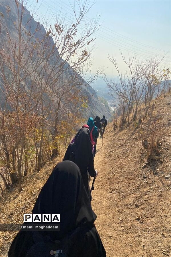 کوهنوردی همکاران اداری منطقه ۲ به مناسبت هفته تربیت‌بدنی