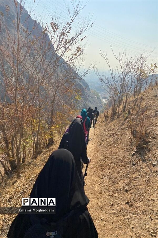 کوهنوردی همکاران اداری منطقه ۲ به مناسبت هفته تربیت‌بدنی