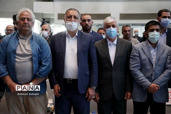 مراسم تجلیل از کشتی‌گیران تیم ملی