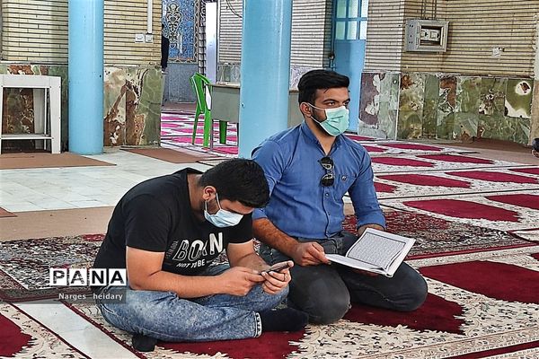 برپایی محفل انس با قرآن در شهرستان امیدیه