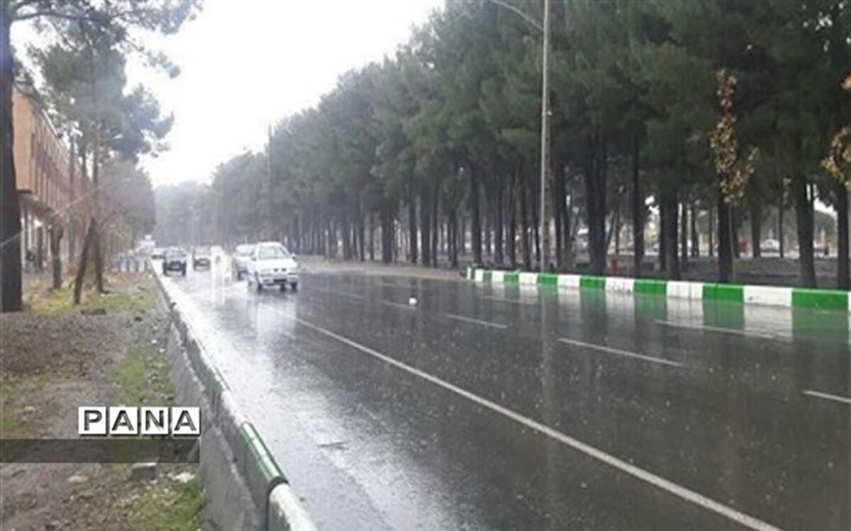 بارش باران در ۱۴ استان کشور