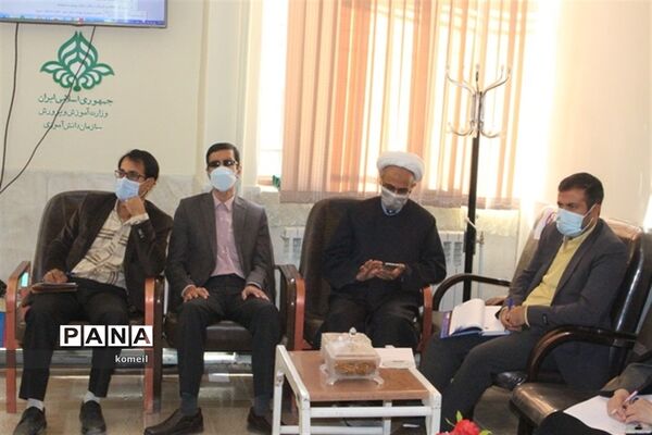 بازدید کارشناسان سازمان دانش‌آموزی خوزستان از سازمان استان کرمان