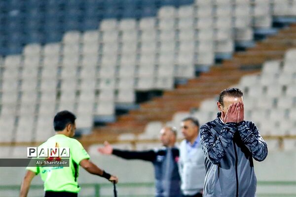 دیدار تیم‌های فوتبال پرسپولیس و نساجی