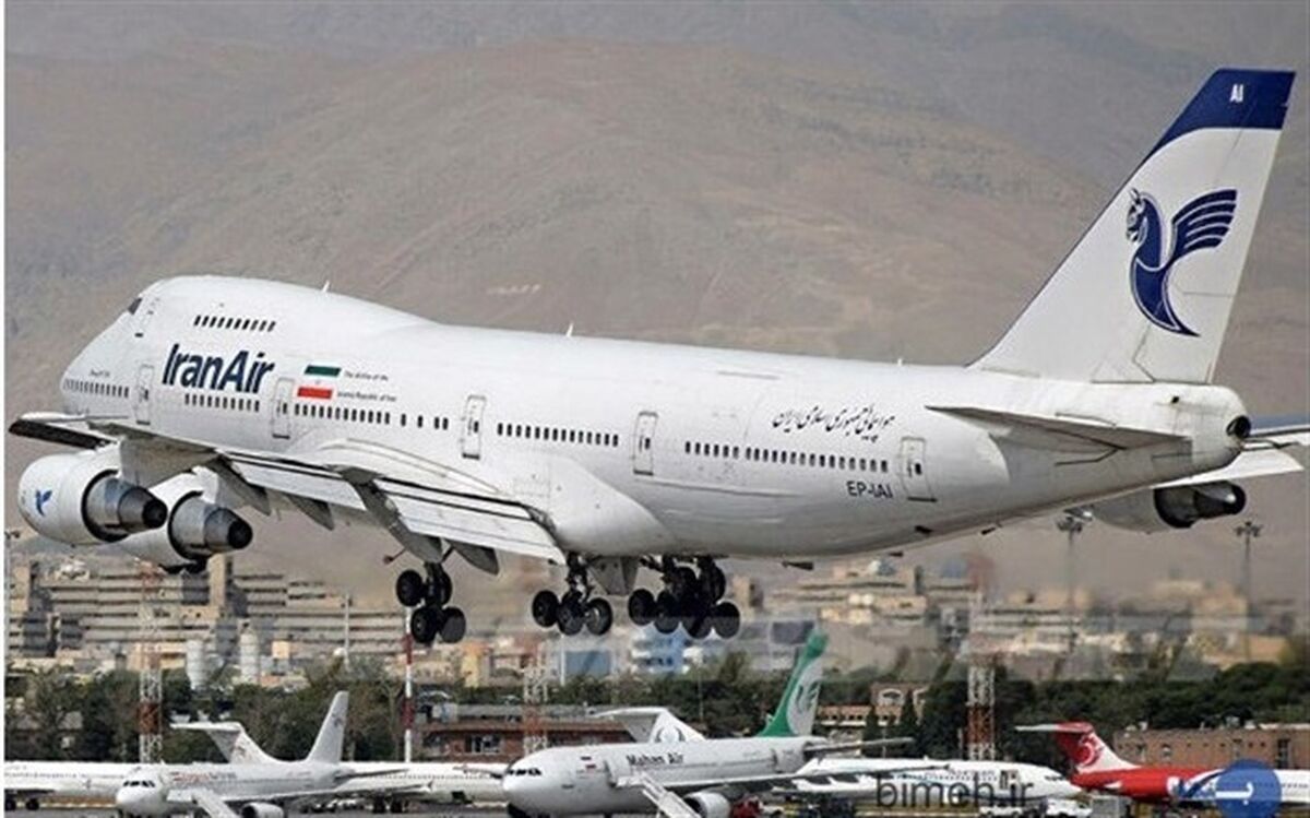 افرایش بار مسافران پروازهای بین‌المللی "هما"
