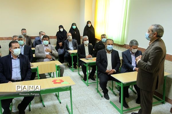 آیین افتتاح دو مدرسه خیرساز در منطقه 18 شهر تهران