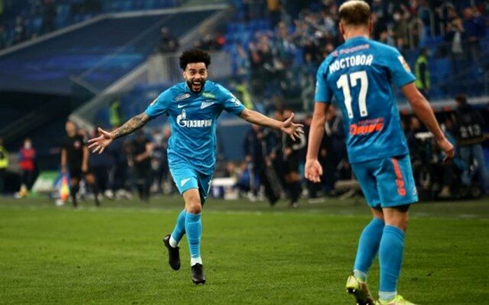 تثبیت صدرنشینی زنیت در لیگ روسیه با حضور آزمون