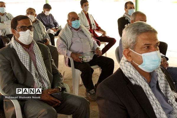 آیین میثاق با شهدا و افتتاحیه هفته بسیج دانش‌آموزی در اهواز