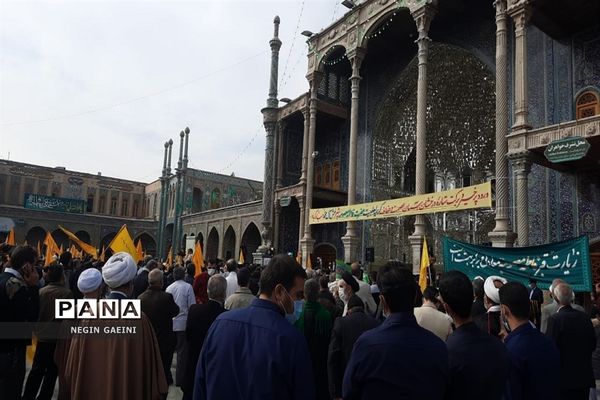 اسقبال از کاروان نمادین ورود حضرت معصومه(س) به قم