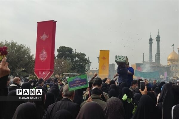 اسقبال از کاروان نمادین ورود حضرت معصومه(س) به قم
