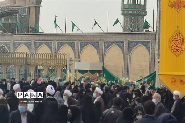 اسقبال از کاروان نمادین ورود حضرت معصومه(س) به قم