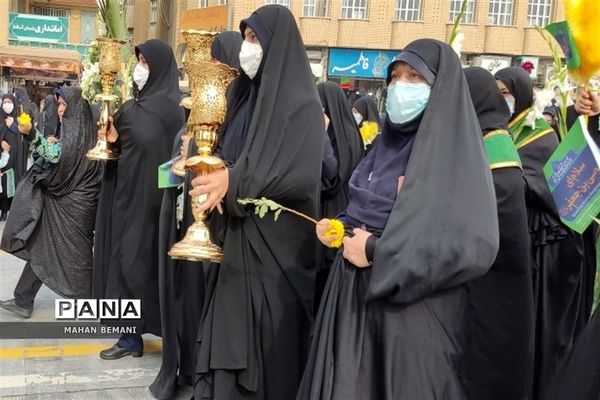 اسقبال از کاروان نمادین ورود حضرت معصومه(س) به قم