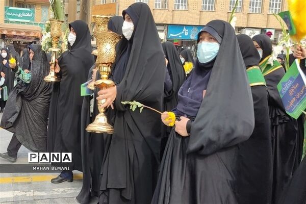 اسقبال از کاروان نمادین ورود حضرت معصومه(س) به قم