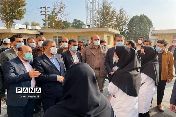 بازدید معاون اقتصادی رئیس جمهوری و استاندارتهران از شهرک  صنعتی صفادشت ملارد