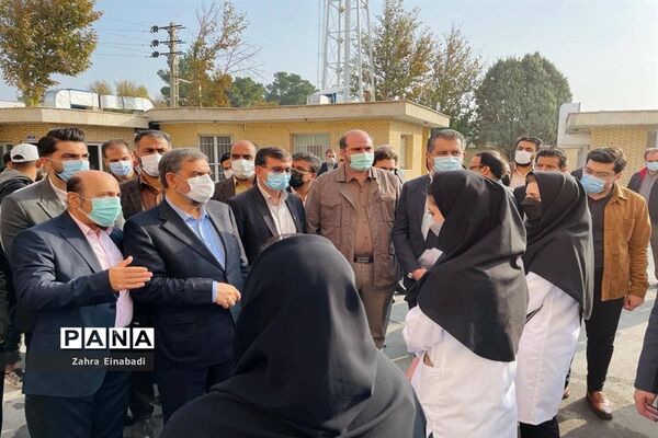 بازدید معاون اقتصادی رئیس جمهوری و استاندارتهران از شهرک  صنعتی صفادشت ملارد