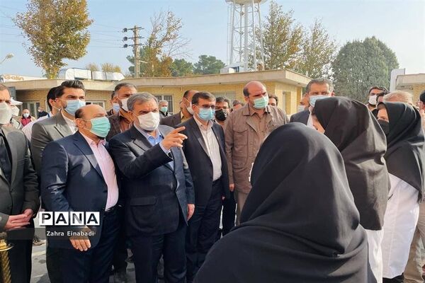 بازدید معاون اقتصادی رئیس جمهوری و استاندارتهران از شهرک  صنعتی صفادشت ملارد