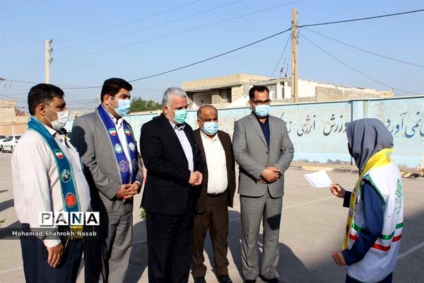 آیین نمادین زنگ استانی استکبار ستیزی در اهواز