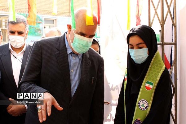 آیین نمادین زنگ استانی پدافند غیرعامل در اهواز