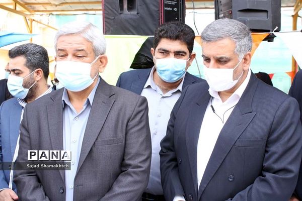 آیین نمادین زنگ استانی پدافند غیرعامل در اهواز