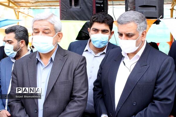 آیین نمادین زنگ استانی پدافند غیرعامل در اهواز
