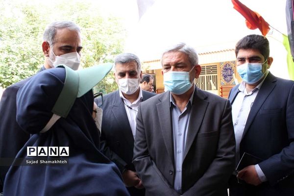 آیین نمادین زنگ استانی پدافند غیرعامل در اهواز