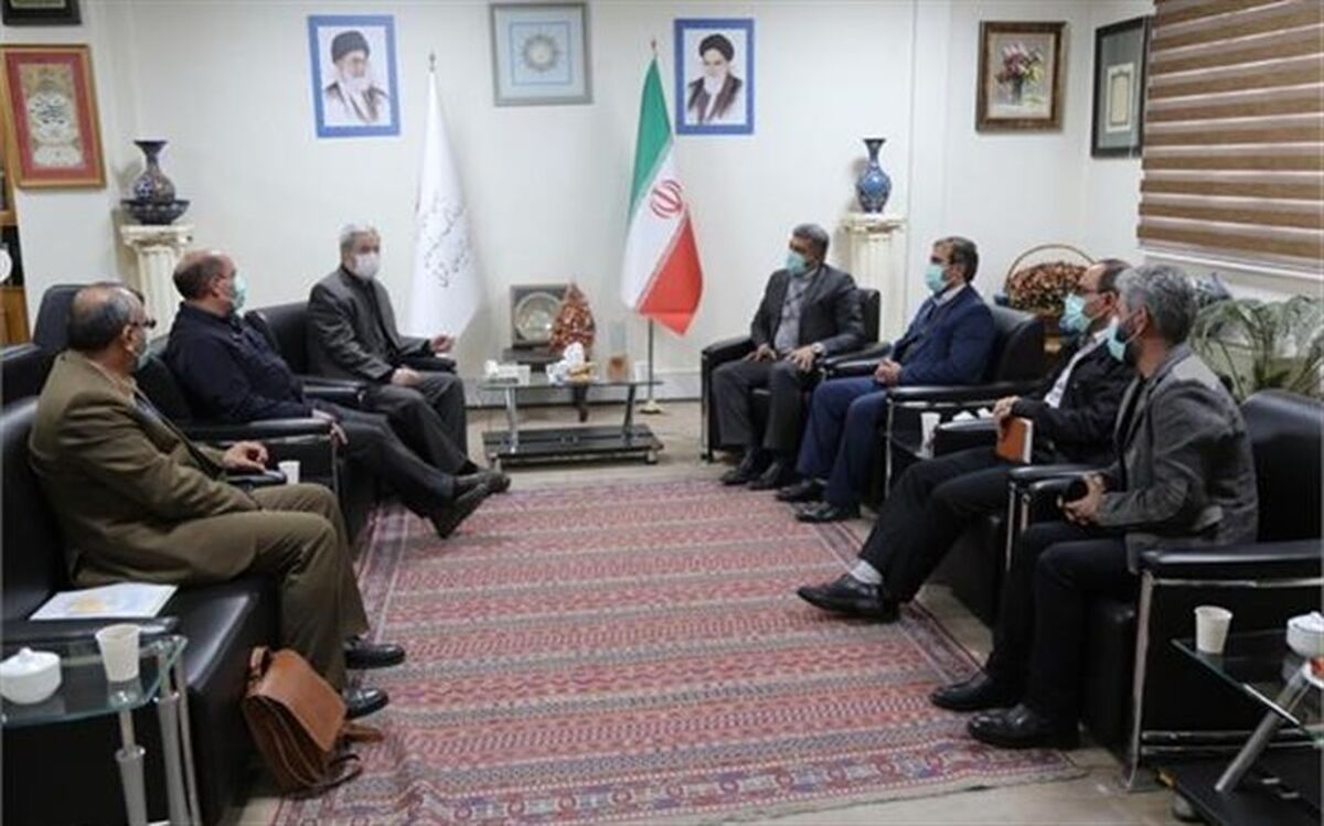 دیدار مدیر کل فرهنگ و ارشاد اسلامی استان با فرماندار اهر