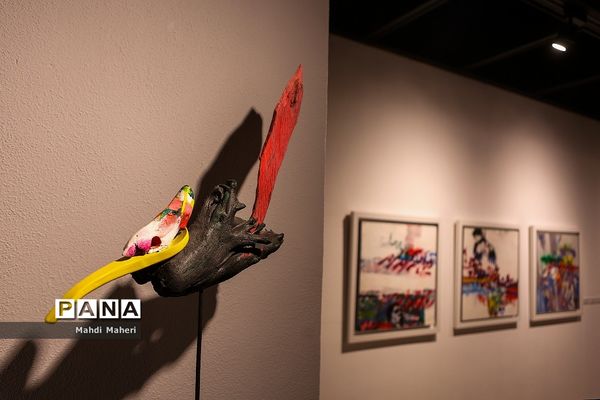 آیین گشایش نمایشگاه «مروری بر آثار مهدی سحابی»