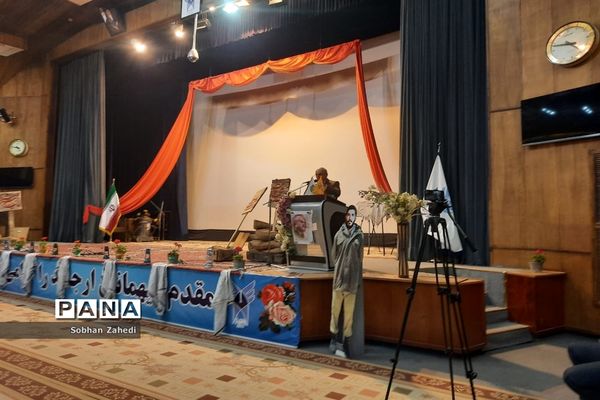 مراسم یادواره شهدا در رودهن