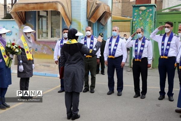 مانور بزرگ فرزندان روح الله زنگ استکبارستیزی در شهرستان قدس