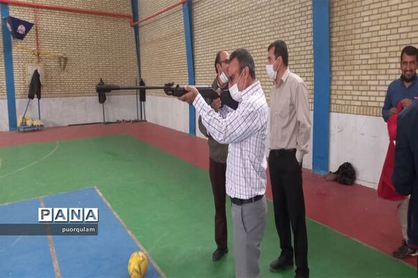 برگزاری مسابقات ورزشی فرهنگیان مرکز سما شیروان