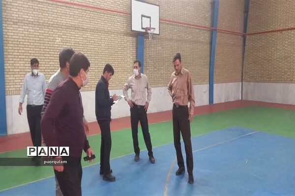برگزاری مسابقات ورزشی فرهنگیان مرکز سما شیروان