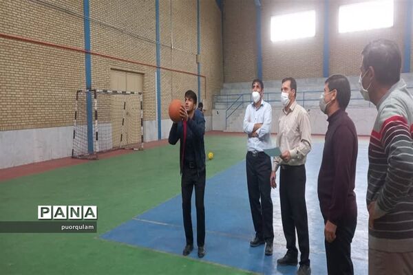 برگزاری مسابقات ورزشی فرهنگیان مرکز سما شیروان