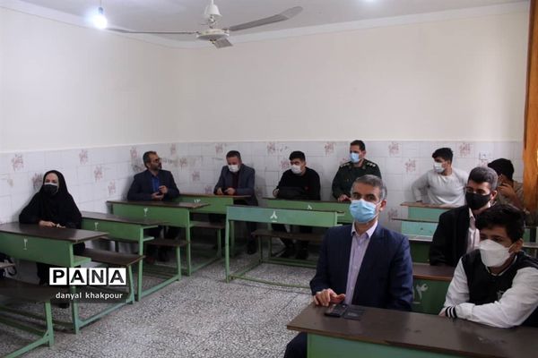 مراسم هفته پدافند غیرعامل در محمودآباد