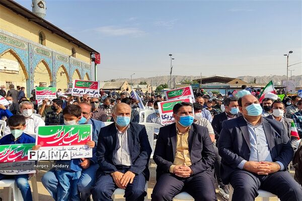 مراسم یوم الله ۱۳ آبان در شهرستان امیدیه