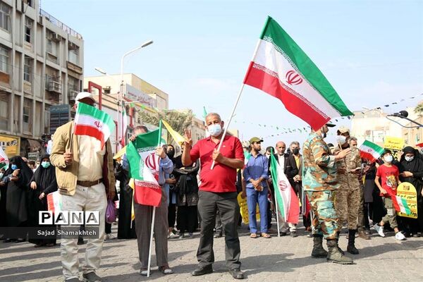 گرامیداشت روز ۱۳ آبان در اهواز