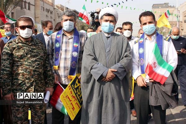 گرامیداشت روز ۱۳ آبان در اهواز