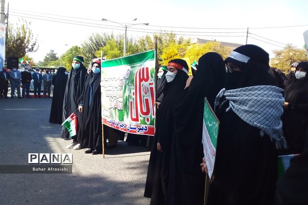 طنین  صدای مرگ برآمریکا در رباط کریم پیچید
