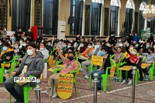 اجتماع بزرگ استکبار‌ستیزی در شهرستان دماوند