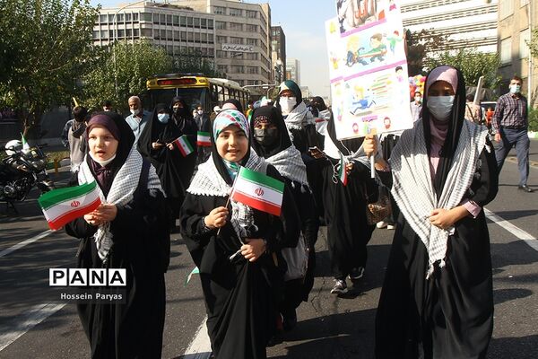 مراسم 13 آبان در تهران - 3