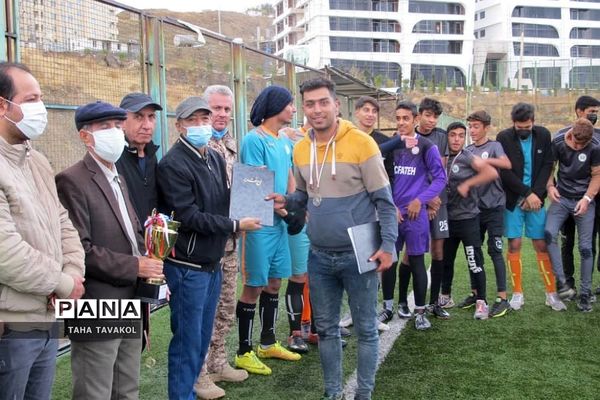 اختتامیه سومین دوره مسابقات لیگ فوتبال پایه شهرستان پردیس