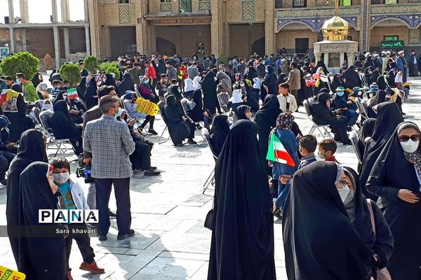 حماسه دانش‌آموزان  پیشوا در روز ۱۳ آبان